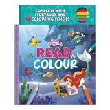 Disney Princess Ariel: Read &amp; Colour