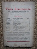 VIATA ROMANEASCA 1937 ANUL XXIX IULIE NR 7