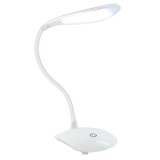 Cumpara ieftin Lampa led flexibila pentru birou , 3 nivele de intensitate, micro-USB, alba, Oem
