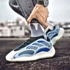 Pantofi sport MBrands , next gen , model futurist fosforescent 43 Alb/Albastru foto