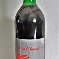 R 35 -VIN ROSU CHIANTI RIFONDAZIONE COMUNISTA, DOCG CL 75 gr 11,5 recoltare 1992