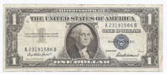 Statele Unite (SUA) 1 Dolar 1957 - (Silver Certificat - Serie-23191586) P-419 foto