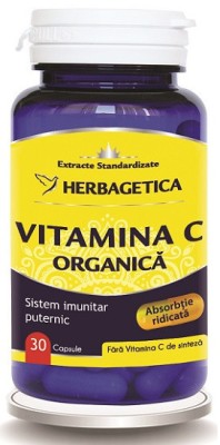 VITAMINA C ORGANICA 30CPS foto