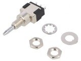 Comutator Apăsare SPDT 6A 125VAC/6VDC
