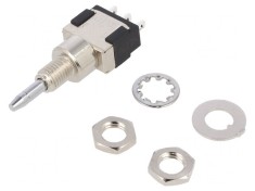Comutator Apăsare SPDT 6A 125VAC/6VDC