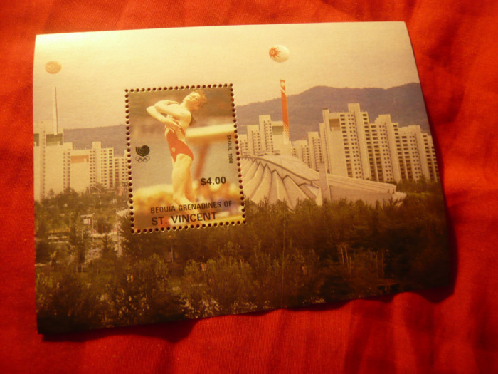 Colita Bequia Grenadine of St Vincent - Gimnastica - Olimpada Seoul 1988