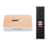 Cumpara ieftin TV Box Mecool KM6 Deluxe Edition Smart Media Player Maro, 4K, RAM 4GB, ROM 64GB, Android 10, Amlogic S905X4 Quad Core, WiFi 6, Slot Card