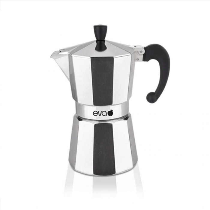 Espressor EVA Moka aluminiu 6 cesti