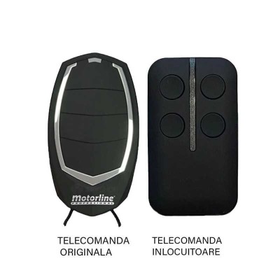 Telecomanda poarta garaj Motorline FALK 433.92MHz /cu cod de siguranta /pana la 100 de metrii /cu 4 canale foto