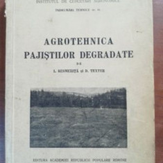 Agrotehnica pajistilor degradate- I. Resmenita, D. Texter