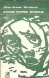 Recurs pentru memorie - Elena Gronov Marinescu
