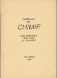 Subiecte date la Olimpiada de chimie