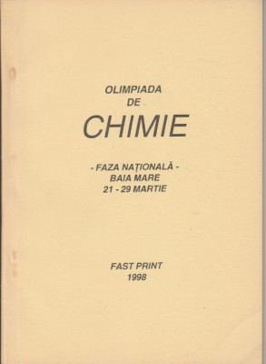 Subiecte date la Olimpiada de chimie foto