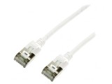 Patch Cord Cat6a U/FTP Alb TPE, Logilink