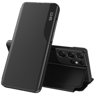 Husa pentru Samsung Galaxy S21 Ultra 5G - Techsuit eFold Series - Black foto