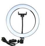 Cumpara ieftin Lampa circulara usb 26cm cu suport telefon - Puluz, iShoot