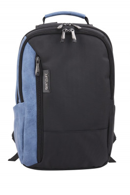 Rucsac Bestlife Mochila Titan, Laptop 15.6 Inch, Compartiment, Buzunare, Negru/albastru foto