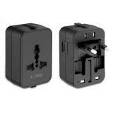 Adaptor Retea Tech-Protect TA300 Travel EU / UK / US / AU, Negru