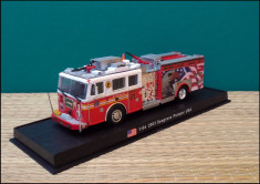 Macheta pompieri Seagrave Pumper FDNY Squad 61 (2003) 1:64 Del Prado foto