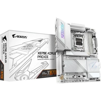 MB GIGABYTE X870E AORUS PRO ICE foto