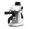 Espressor manual Kopy Heinner, 800 W, 3.5 bar, 240 ml, filtru inox, cana sticla, Alb