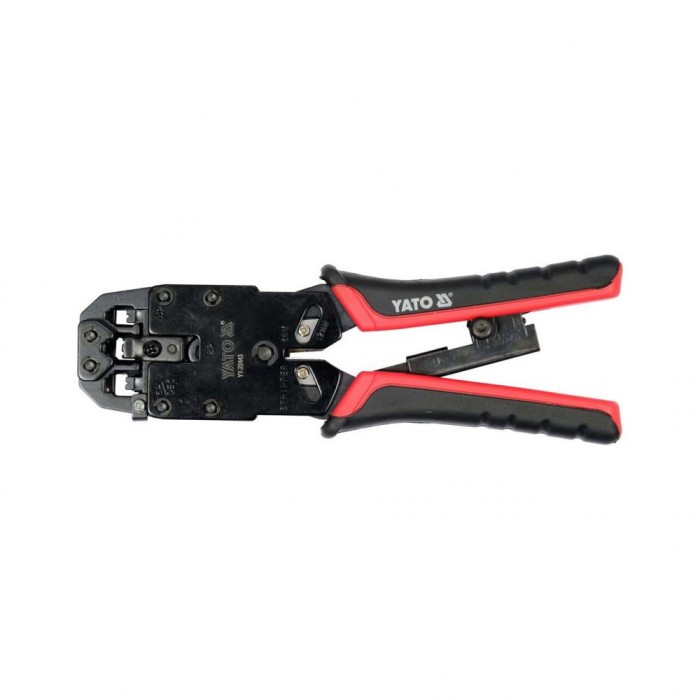 Clește pentru sertizarea mufelor RJ45 / RJ10 / RJ11 Yato YT-22443