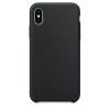 Husa Silicon Antisoc Neagra GloMax pentru Apple iPhone XS Max, Rezistenta la Praf si Zgarieturi