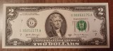 B11 - Bancnota foarte veche - America USA - 2 dolari - 2017