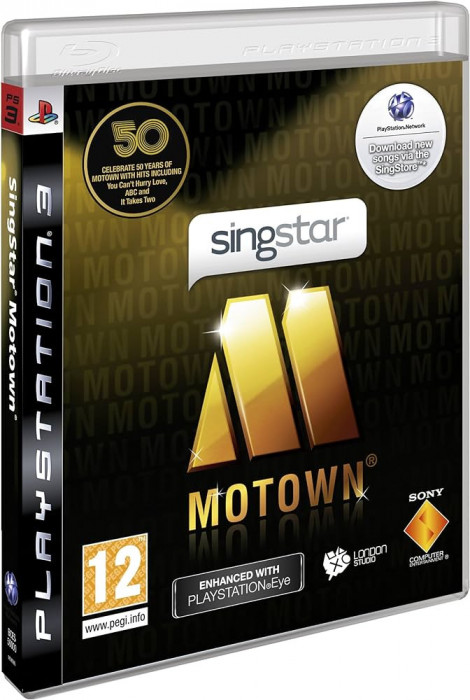 Joc PS3 SINGSTAR Motown Playstation 3 eye