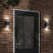 vidaXL Lampă exterioară de perete, negru, oțel inoxidabil 4006336