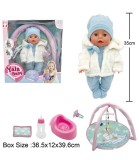 Bebeluș Care Pișă cu Haină, Gimnastică, Oliță și Accesorii