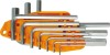 Set 10 chei hexagonale CrV 1.5-10 mm VOREL