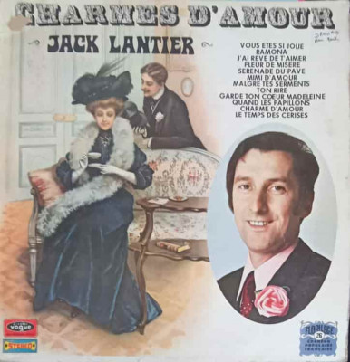 Disc vinil, LP. Charmes D&amp;#039;amour-Jack Lantier foto