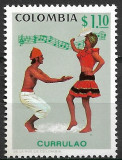 B0456 - Columbia 1971 - Folclor 1v. neuzat,perfecta stare, Nestampilat