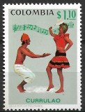 B0456 - Columbia 1971 - Folclor 1v. neuzat,perfecta stare, Nestampilat