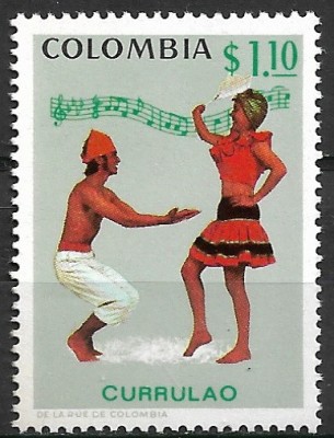 B0456 - Columbia 1971 - Folclor 1v. neuzat,perfecta stare foto
