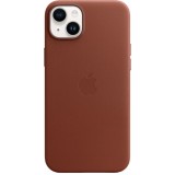 Husa de protectie Apple Leather Case with MagSafe pentru iPhone 14 Plus, Umber