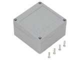 Carcasă universală gri &icirc;nchis, IP65, 100x100x55mm - GAINTA