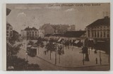 TIMISOARA , PIATA SCUDIER , CARTE POSTALA ILUSTRATA , 1925