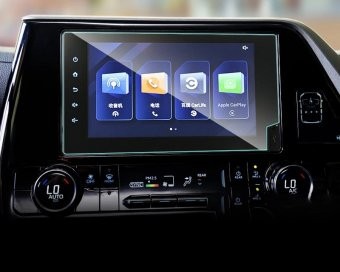 Toyota Legender 2022, ecran navigatie folie protectie King Protection foto