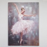 Cumpara ieftin Tablou Canvas Dancing Ballerina 70 cm x 100 cm