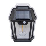 Lampa solara de perete 18W cu senzor de miscare si 3 moduri de lumina LED