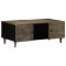 Gossi masuta de cafea gri deschis 100x54x40 cm lemn masiv de mango