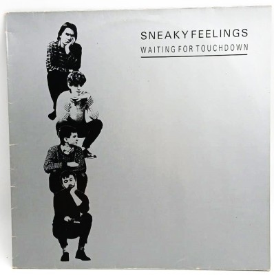 Sneaky Feelings &amp;lrm;&amp;ndash; Waiting For Touchdown NM / VG+ vinil LP disc indie rock Normal Germania 1987 foto