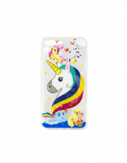 Husa iphone 7Plus/8Plus Pami Silicon Art Color Unicorn foto
