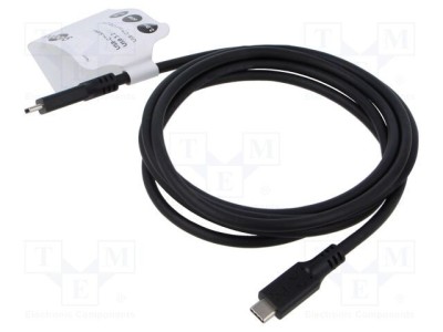 Cablu USB-C Goobay Thunderbolt 3/4 2m 10Gbps negru foto