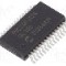 Circuit integrat, microcontroler PIC, 8B, UQFN28, interfata I2C, IrDA, LIN, SPI, UART, USART, MICROCHIP TECHNOLOGY - PIC24FJ128GL302-I/SS