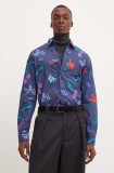 Desigual camasa din bumbac NUEVAJERSEY barbati, cu guler clasic, regular, 24WMCW28