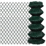 Cumpara ieftin Gard de legatura din plasa, verde, 0,8 x 25 m, otel