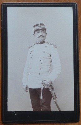 Fotografie de cabinet de sec. 19 ; General Constantin Z. Boerescu foto
